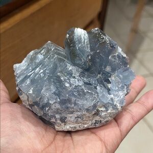 Raw Blue calcite’s Crystal Cluster